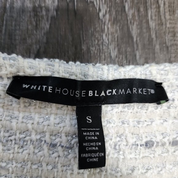 White House Black Market Tweed Blazer - Picture 7 of 11